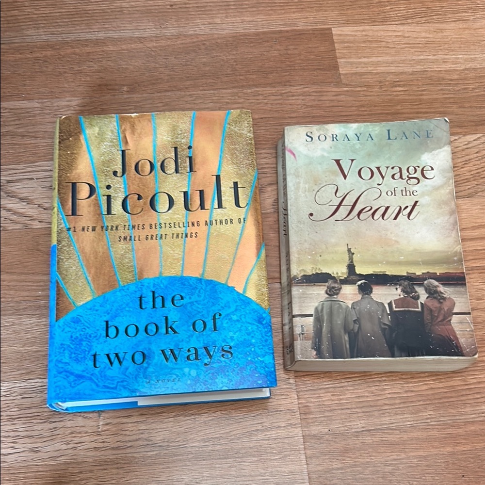 Jodi Picoult 'The Book of Two Ways' and Soraya Lane 'Voyage of the Heart' Books